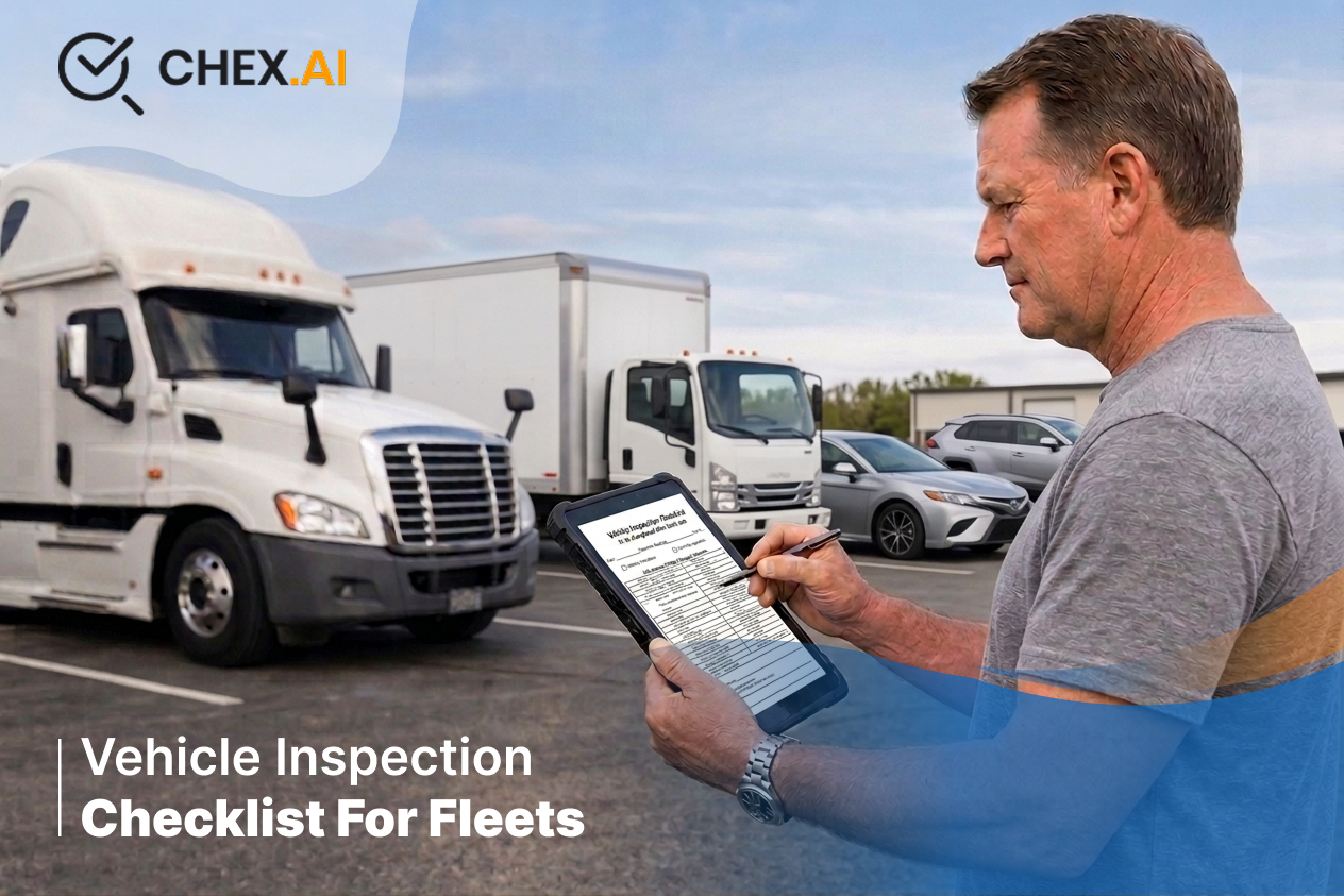 Chex.AI fleet inspection dashboard